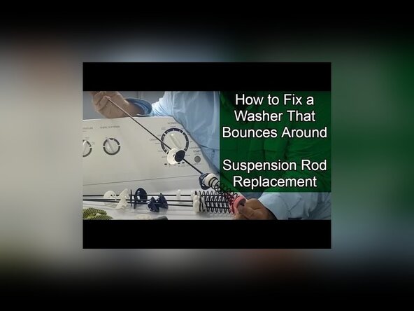 Maytag Top Load Washing Machine Suspension Rod Replacement
