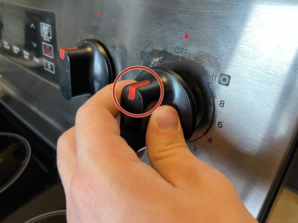 Samsung NE59K3310SS Range Dual Surface Element Control Switch Replacement: step 13, image 2 of 2