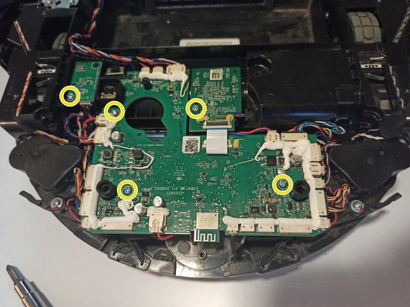 Ecovacs Deebot 920 Reassembly, Install The Motherboard: crwdns2935265:012crwdnd2935265:02crwdnd2935265:02crwdne2935265:0