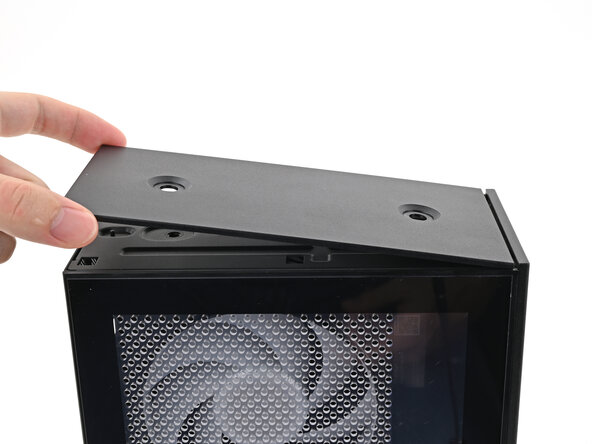 Framework Desktop CPU Fan Replacement, Install the Top Panel: crwdns2935265:023crwdnd2935265:02crwdnd2935265:03crwdne2935265:0