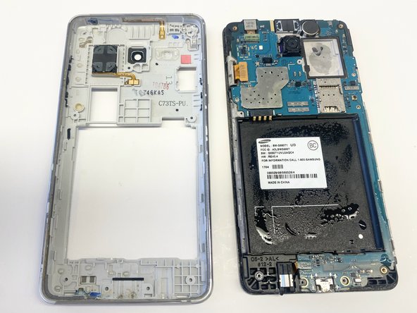 Waterlogged Samsung Galaxy Grand Prime