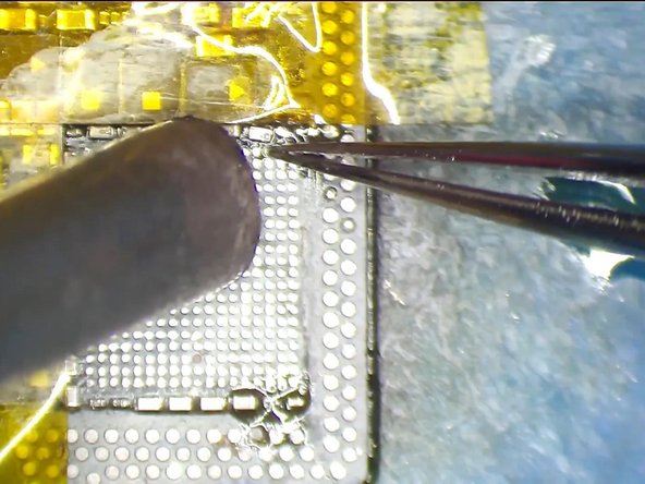 Desoldering & Soldering of iPhone X PMU