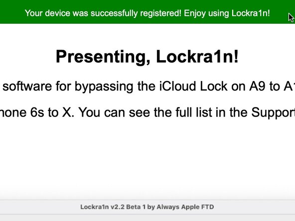 How to Bypass Activation Lock with Lockra1n: step 11, image 2 of 2