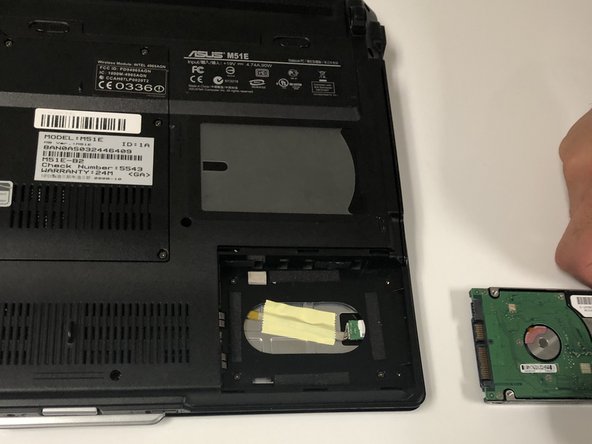 Asus M51E-B2 Troubleshooting Hard Drive Replacement: crwdns2935265:03crwdnd2935265:03crwdnd2935265:03crwdne2935265:0