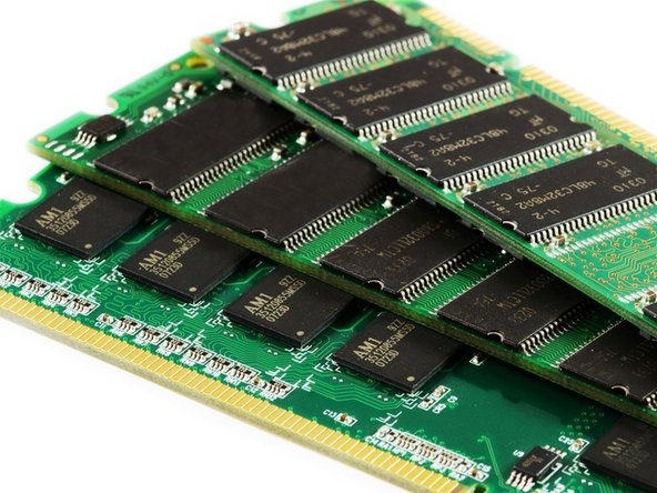 PC tower teardown, RAM stick: step 2, image 1 of 1