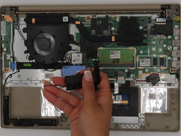 Lenovo IdeaPad 3-15ADA05 Speaker Replacement, Speaker: crwdns2935265:05crwdnd2935265:02crwdnd2935265:02crwdne2935265:0