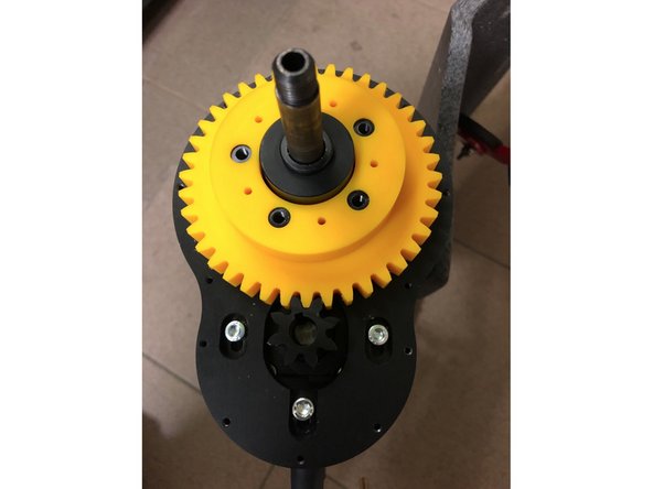 How to assembly FatBoy SS Gear Drive, Lock motor in position: crwdns2935265:010crwdnd2935265:02crwdnd2935265:02crwdne2935265:0