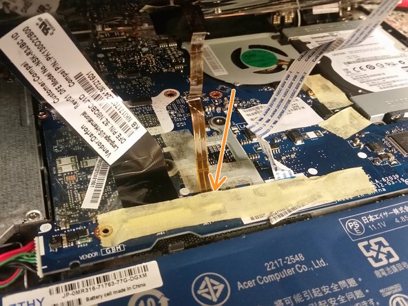 Acer Aspire TimelineU M5-581T-6807 Hard Drive Replacement, Remove palmrest: crwdns2935265:08crwdnd2935265:03crwdnd2935265:03crwdne2935265:0