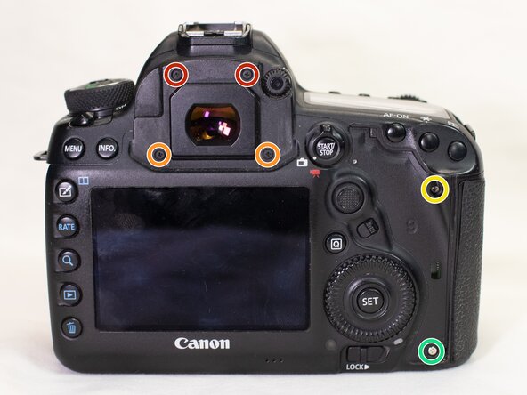 Canon EOS 5D Mark IV Shutter Dial Replacement, Back Cover: step 3, image 2 of 2