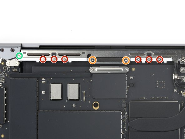 MacBook Pro 14" Late 2023 (M3) USB-C Ports Replacement, Unfasten the antenna bar: crwdns2935265:024crwdnd2935265:02crwdnd2935265:03crwdne2935265:0