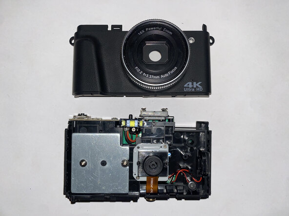 Sonida DC202 Camera Teardown, Back Case: crwdns2935265:09crwdnd2935265:01crwdnd2935265:01crwdne2935265:0