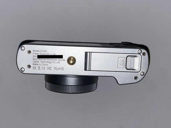 Sonida DC202 Camera Teardown: crwdns2935265:02crwdnd2935265:02crwdnd2935265:02crwdne2935265:0