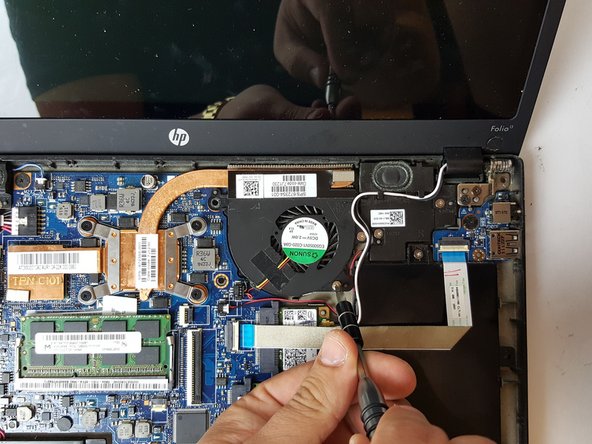 HP Folio 13t-1000 Cooling Fan Replacement, Cooling Fan: crwdns2935265:09crwdnd2935265:02crwdnd2935265:02crwdne2935265:0