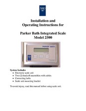 Parker Bath Integrated Scale Model 2500 Installation and Operating Instructions.pdf