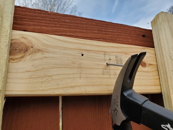 Wooden Fence Picket Replacement: step 3, image 3 of 3
