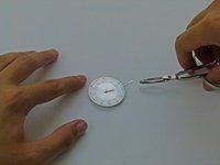 How to reset watch hands