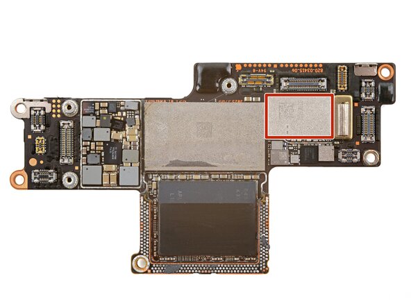 iPhone Air Chip ID, Main Board - Inner Side - Connectivity: crwdns2935265:06crwdnd2935265:01crwdnd2935265:01crwdne2935265:0