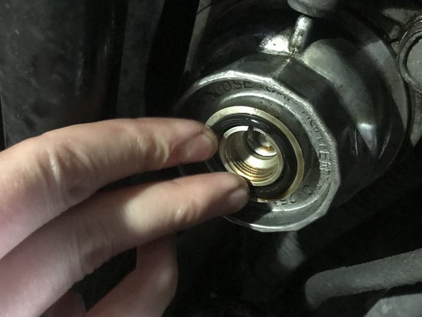 Replace oil filter gasket to insure the oil filter will not leak. This comes with the new oil filter