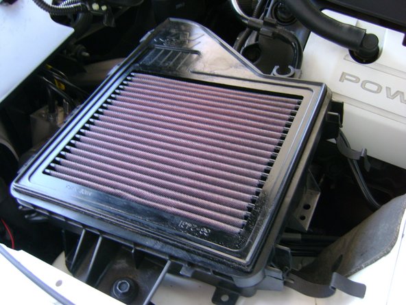 2010-2014 Ford Mustang Air Filter Replacement: step 4, image 1 of 2