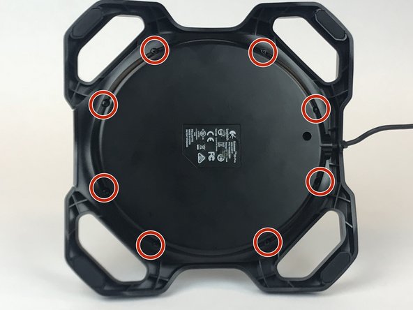 Logitech Extreme 3D Pro Disassembly of the base: crwdns2935265:00crwdnd2935265:01crwdnd2935265:01crwdne2935265:0