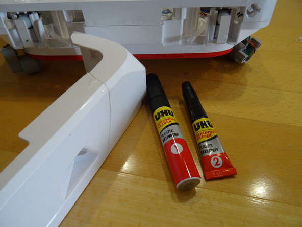 Repairing a Broken Bumper, Bumper glued: step 8, image 1 of 1