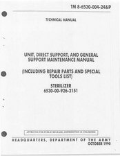 US Army 6530-00-926-2151 Technical Manual.pdf