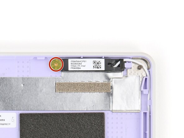 Framework Laptop 12 Top Cover Replacement, Remove the antenna screws: step 10, image 2 of 2