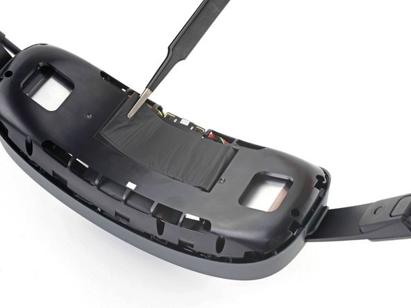 HTC Vive XR Elite Battery Cradle Board Replacement, Peel back the graphite thermal tape: crwdns2935265:011crwdnd2935265:02crwdnd2935265:03crwdne2935265:0
