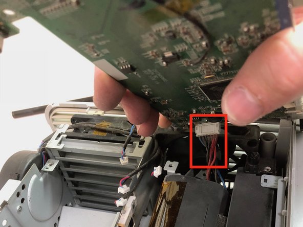 Projector - Vivitek D855ST DMD Chip Board Replacement, Remove main board: crwdns2935265:05crwdnd2935265:03crwdnd2935265:03crwdne2935265:0