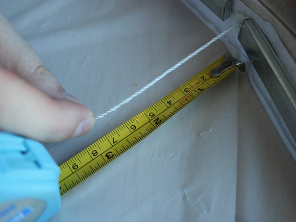 Repeat for the other strings.