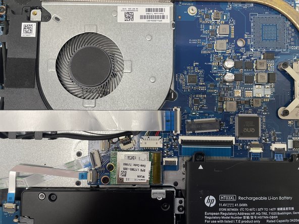 HP 15-dw0037wm Fan Replacement, Fan: crwdns2935265:06crwdnd2935265:02crwdnd2935265:03crwdne2935265:0