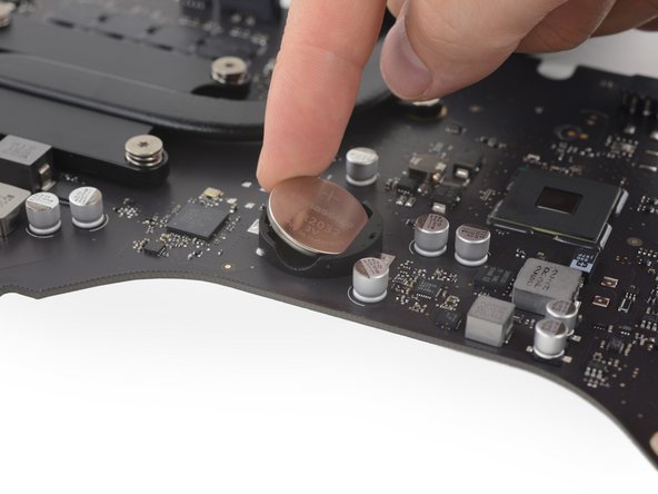 iMac Intel 21.5" Retina 4K Display PRAM Battery Replacement, PRAM Battery: crwdns2935265:064crwdnd2935265:03crwdnd2935265:03crwdne2935265:0