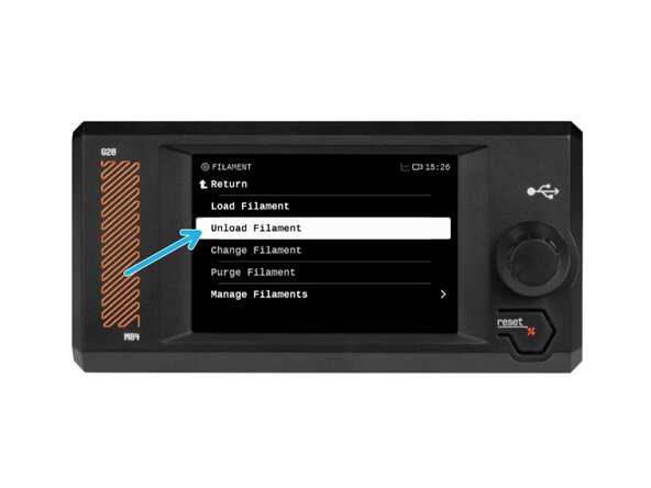 Prusa CORE One Nozzle Replacement, Preparing your CORE One: crwdns2935265:01crwdnd2935265:02crwdnd2935265:03crwdne2935265:0