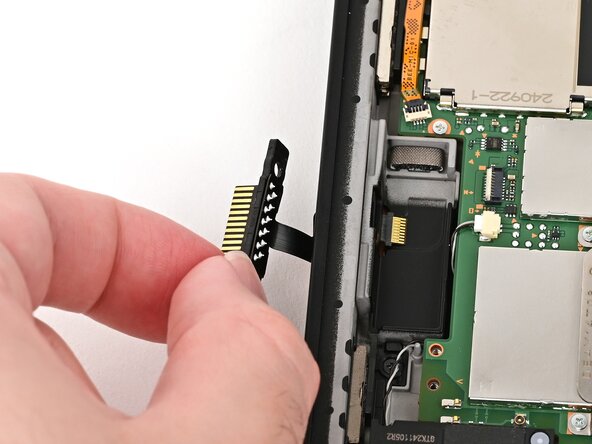 Nintendo Switch 2 Right Joy-Con 2 Connector Replacement, Install the right Joy‑Con 2 connector cable: crwdns2935265:042crwdnd2935265:02crwdnd2935265:03crwdne2935265:0