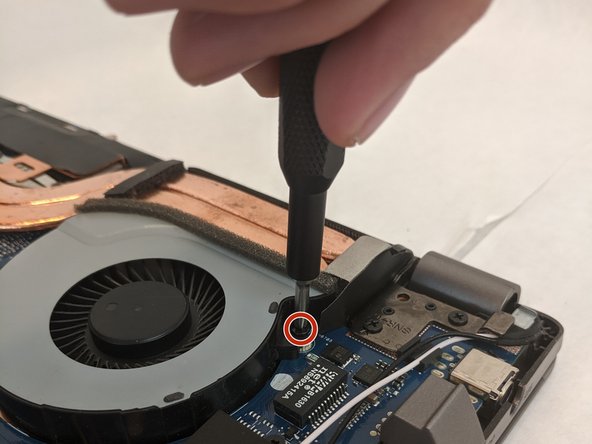 Asus ROG Strix GL702VS Fan Replacement, Cooling Fans: step 5, image 2 of 3