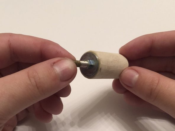 Flute Head Cork Replacement: adım 4, 3 resimden 3.