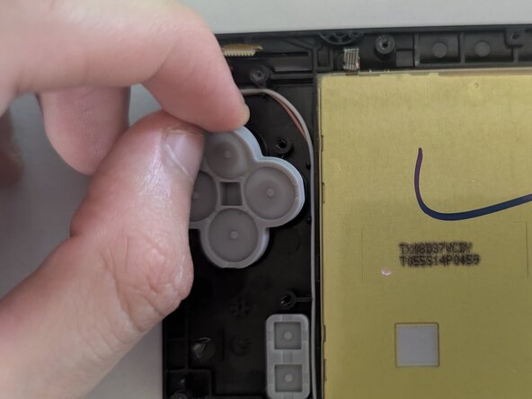 Nintendo DSi Input Button Pads Replacement: crwdns2935265:010crwdnd2935265:02crwdnd2935265:02crwdne2935265:0