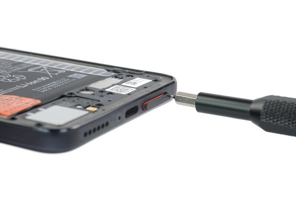 Xiaomi Redmi Note 11 Pro Screen Replacement, Eject the SIM card tray: crwdns2935265:08crwdnd2935265:02crwdnd2935265:03crwdne2935265:0