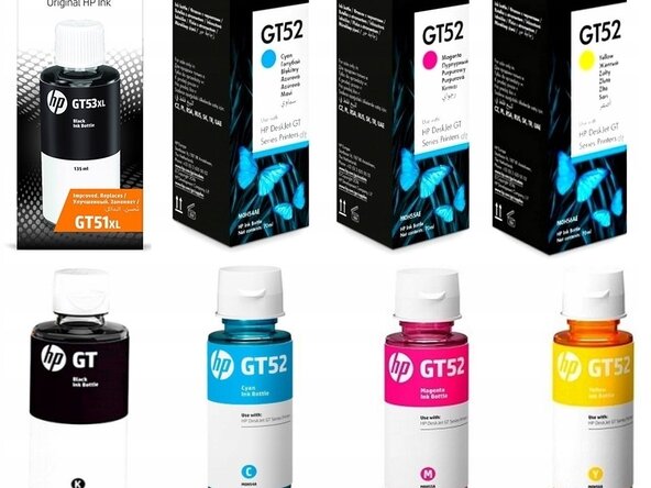 How to Refill Ink in HP Smart Tank 516 Printer, Identify the color: passo 3, immagine 1 di 1