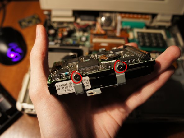 Toshiba T2400CS Hard drive Replacement: step 11, image 2 of 2