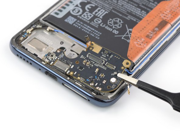 Xiaomi Mi 10 Lite Screen Replacement, Remove the daughterboard: crwdns2935265:022crwdnd2935265:02crwdnd2935265:03crwdne2935265:0