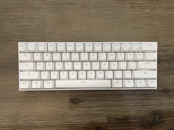 Anne Pro 1 Mechanical Keyboard Switch Replacement, Reinstalling the Keycaps: crwdns2935265:00crwdnd2935265:01crwdnd2935265:01crwdne2935265:0