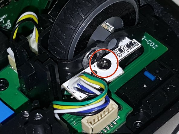 Corsair Dark Core RGB Wireless Left Click Switch Replacement, Scroll Wheel RGB Zone: step 11, image 1 of 3