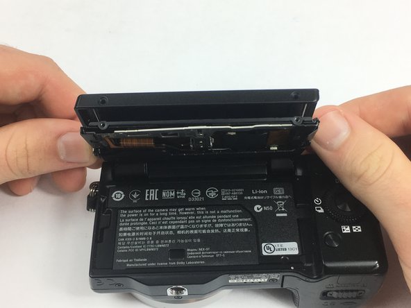 Sony NEX-5T LCD Screen Replacement: crwdns2935265:08crwdnd2935265:03crwdnd2935265:03crwdne2935265:0