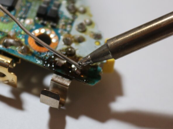 Sony Walkman D-EJ360 Battery Terminal Replacement: step 13, image 1 of 1