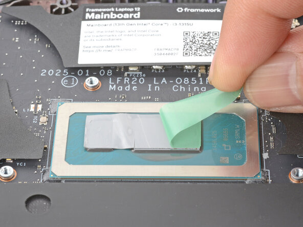 How to Replace the Thermal Pad In Your Framework Laptop 12: step 14, image 2 of 2