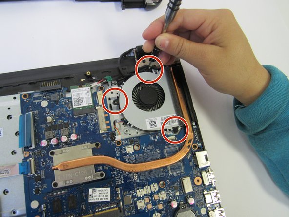 HP Notebook 15-ba018ds Fan Replacement: crwdns2935265:05crwdnd2935265:02crwdnd2935265:02crwdne2935265:0