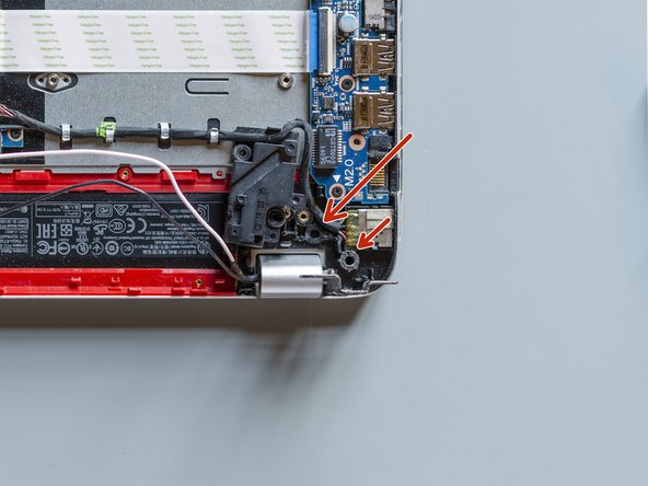 Upgrade the display panel and replace the display cable, Open the right display hinge: stap 0, afbeelding 3 van 3