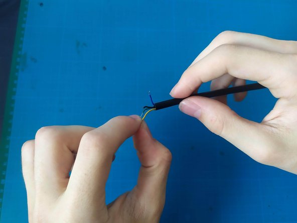 6- Montage PC Infinity, Modification du câble du ventilateur (suite): étape 7, image 2 de 3