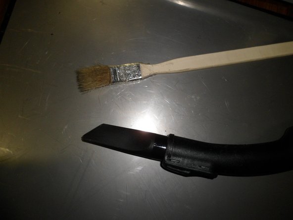 Panasonic NR B 53 V1  Refrigerator ventilator / fan cleaning: step 4, image 1 of 3